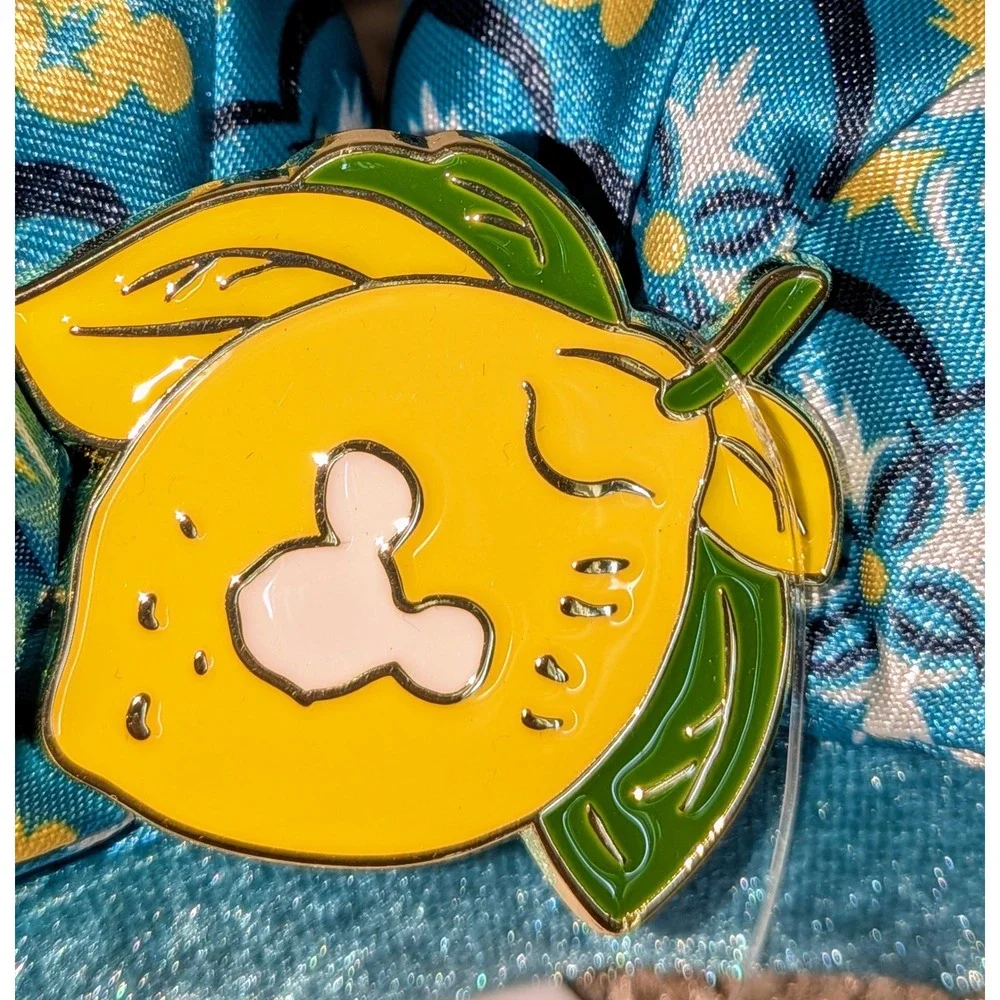 Disney Minnie Mouse Ears Italy Lemon Sequin Accents Lemoncello‎ Headband Adult